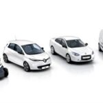 La gamma di veicoli elettrici Renault