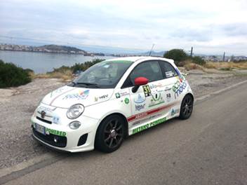 Campionato Mondiale Energie Alternative, la 500 Abarth di Ecomotori.net fa il ... tris