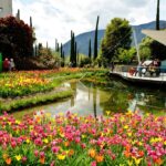 12 sculture tra i fiori dei Giardini di Sissi