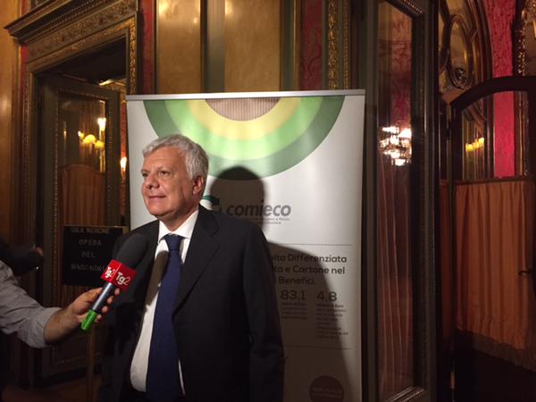 Il Ministro Galletti all'iniziativa Comieco