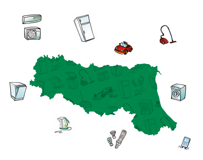 Raee, Emilia Romagna al secondo posto in Italia