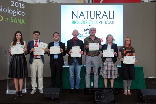 Biologico, i premiati di Sana