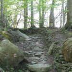 Parco dei Beiguei, Liguria, strada megalitica