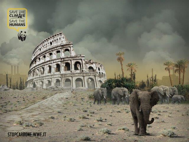 Wwf, città surreali per riflettere sul clima