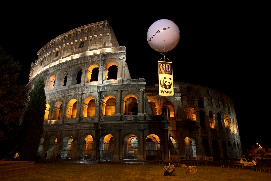 Earth Hour, luci spente alle 20.30